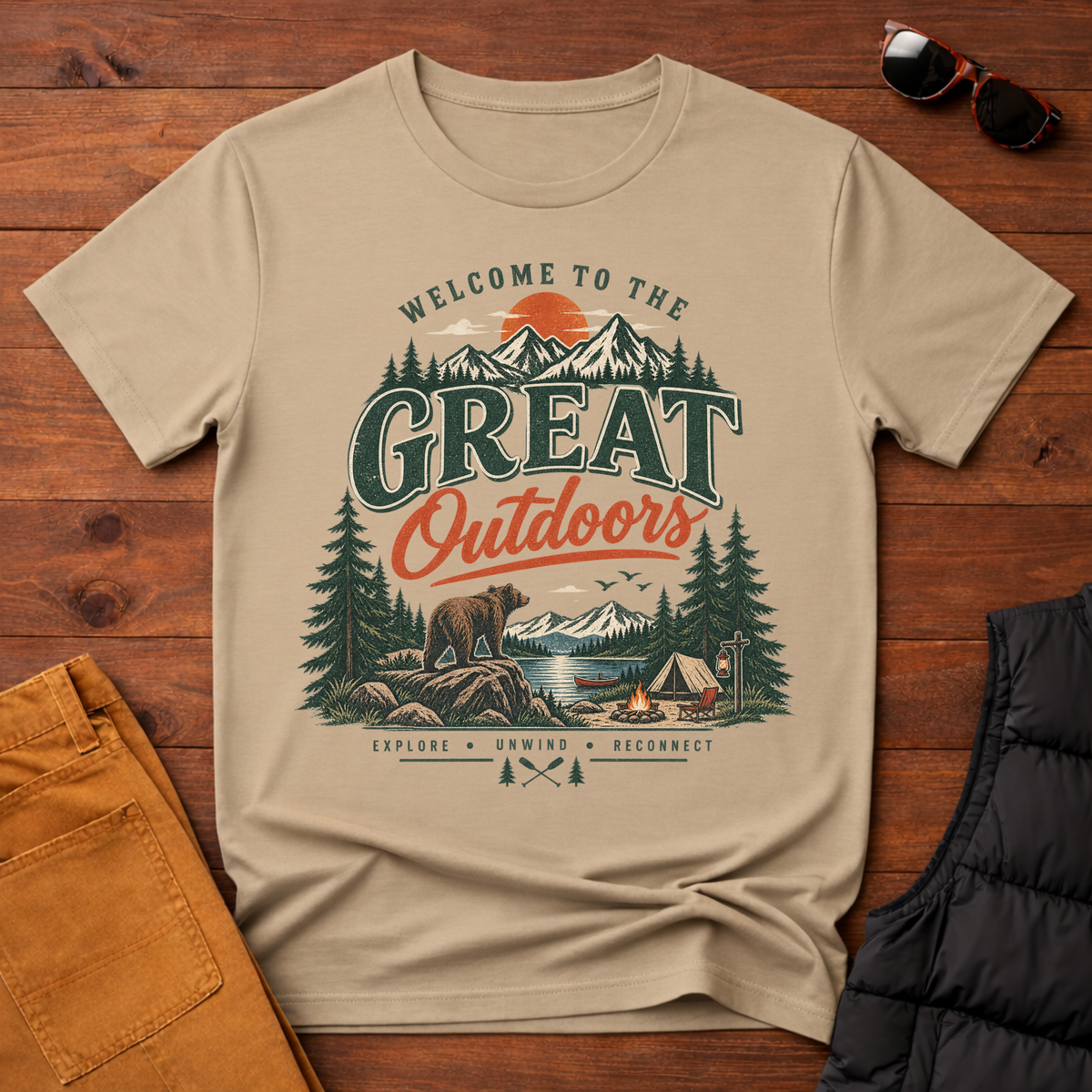 Welcome To The Great Outdoors T-Shirt