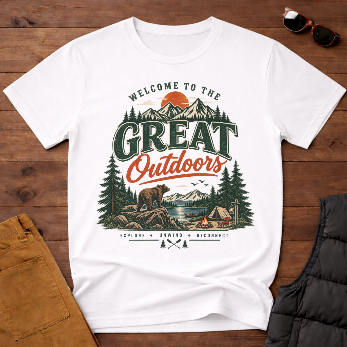 Welcome To The Great Outdoors T-Shirt