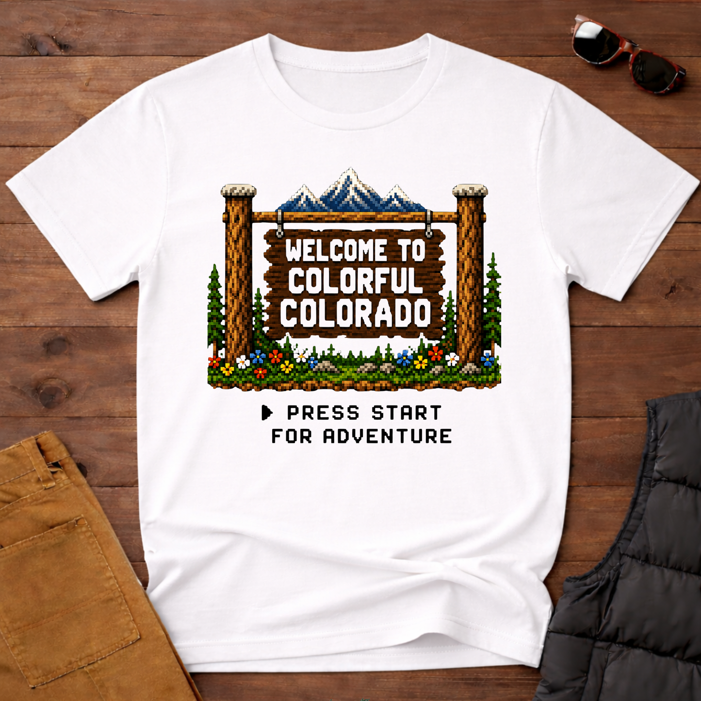 Welcome to Colorful Colorado T-Shirt