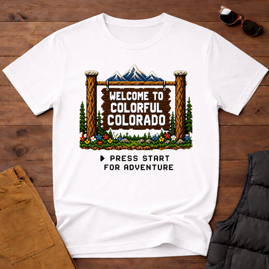 Welcome to Colorful Colorado T-Shirt