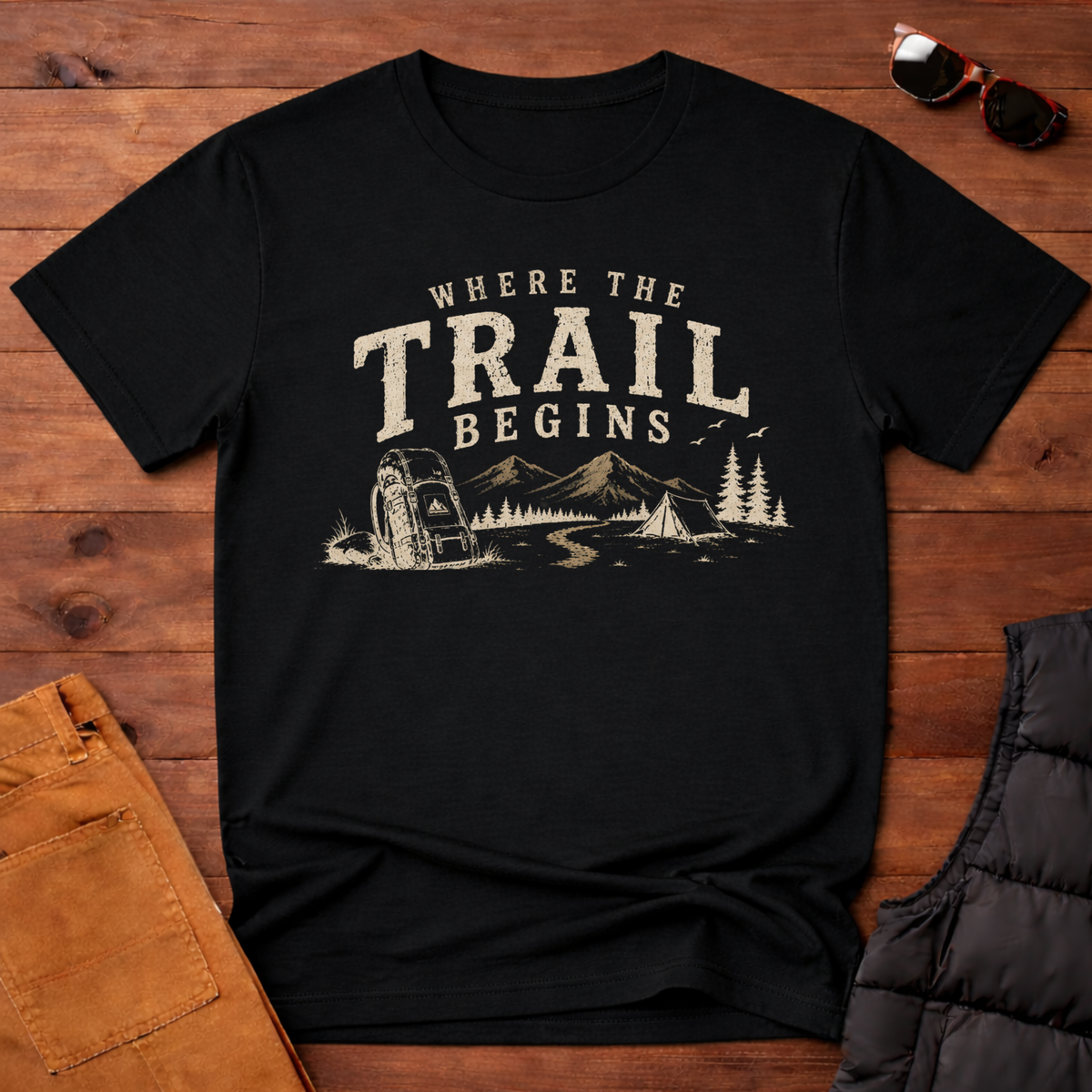 Where the Trail Begins T-Shirt