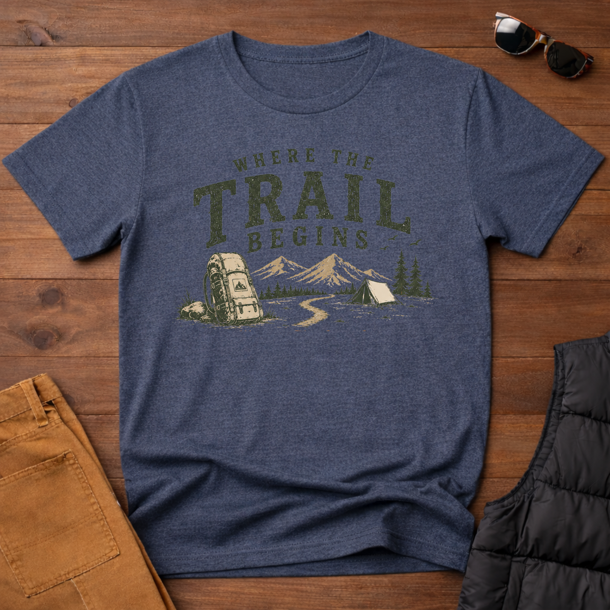 Where the Trail Begins T-Shirt