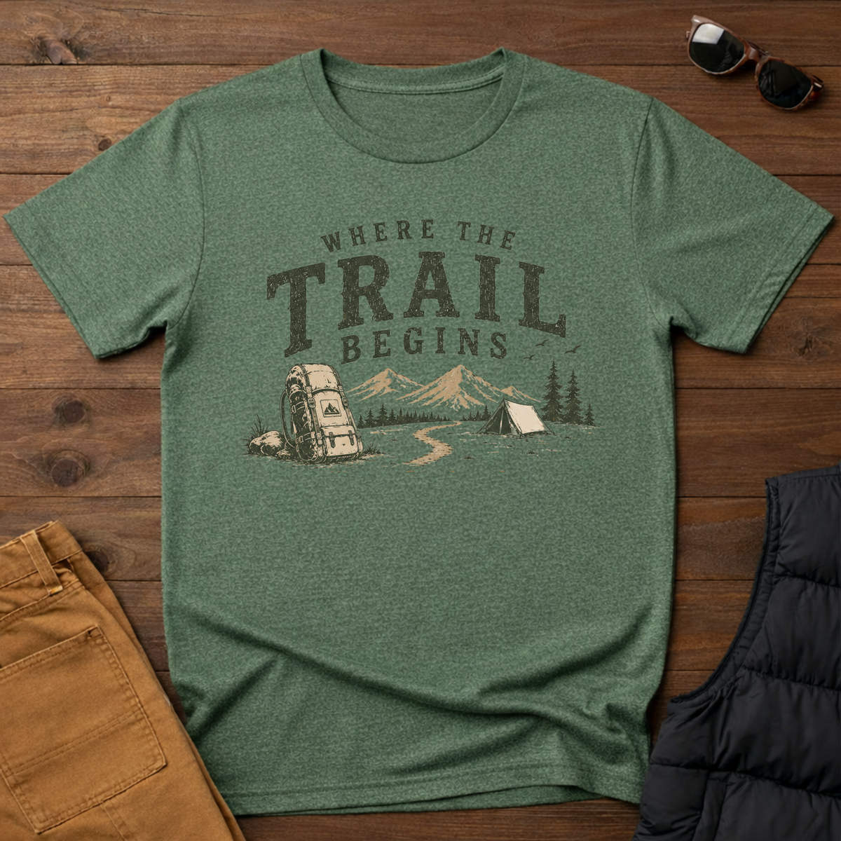 Where the Trail Begins T-Shirt