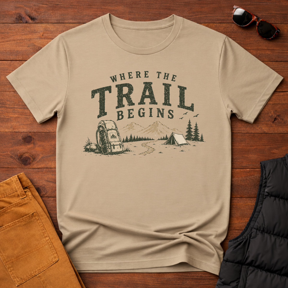 Where the Trail Begins T-Shirt