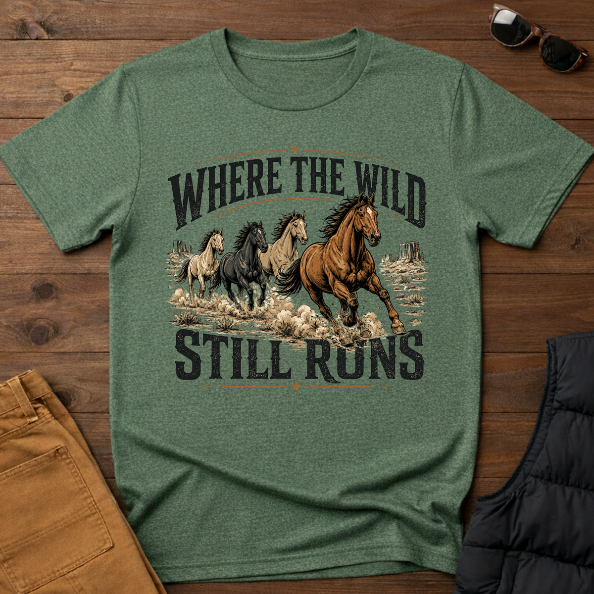 Where The Wild Still Runs T-Shirt