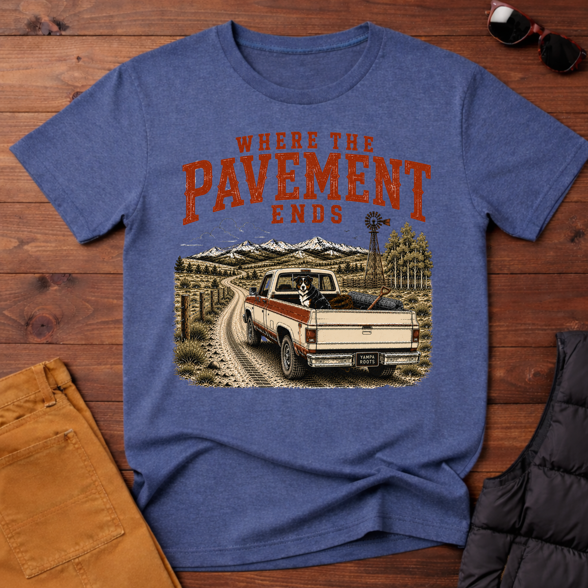 Where the Pavement Ends T-Shirt