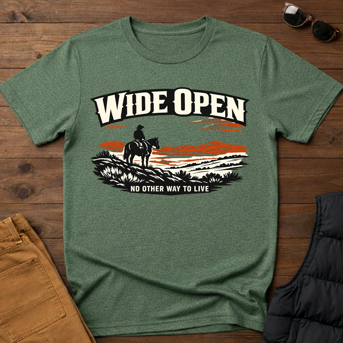 Wide Open T- Shirt