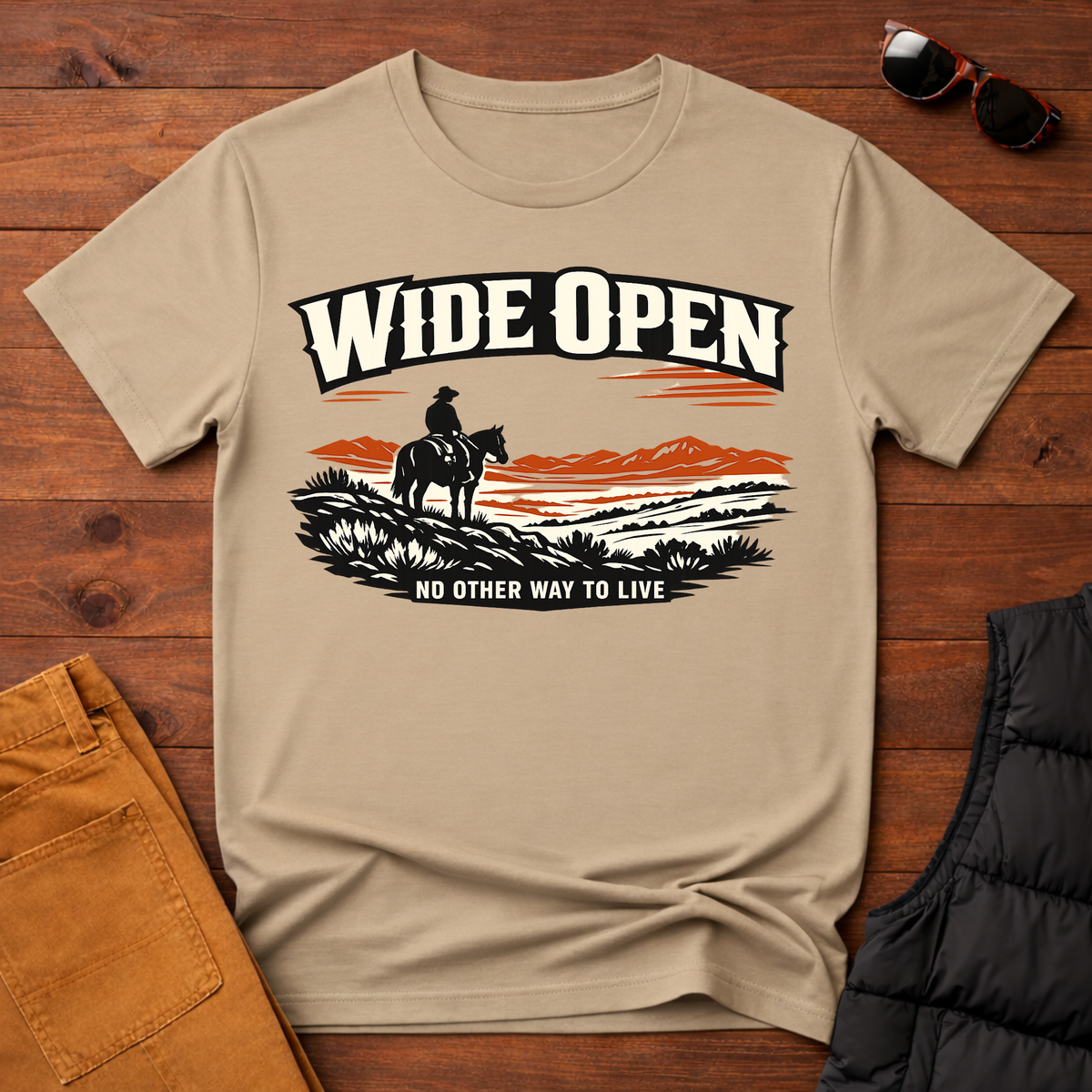 Wide Open T- Shirt
