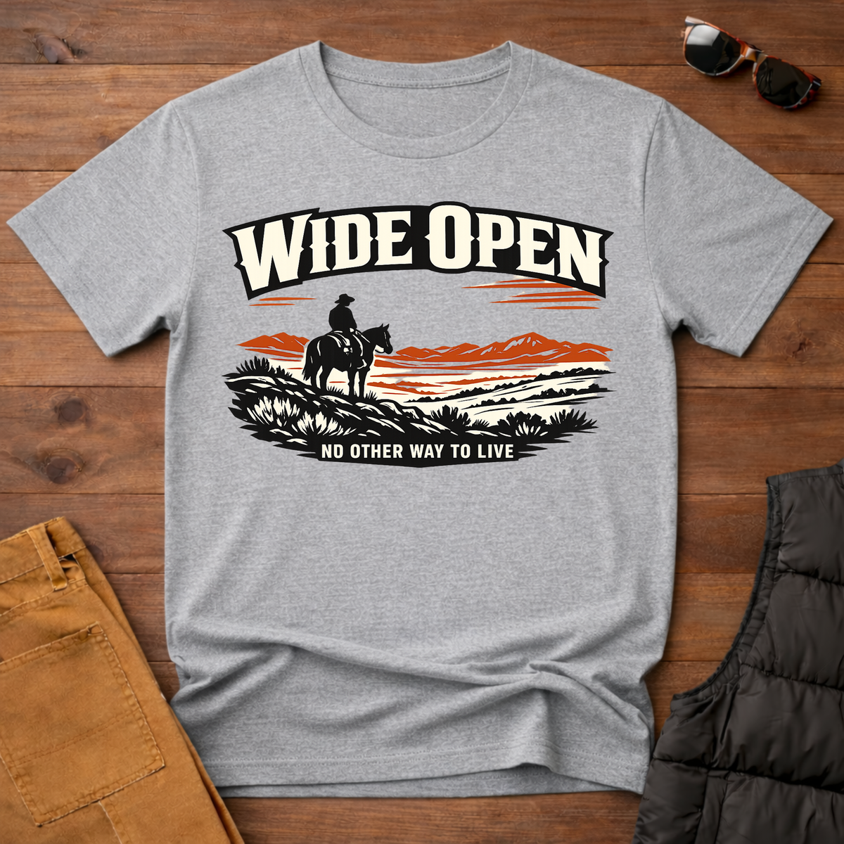 Wide Open T- Shirt