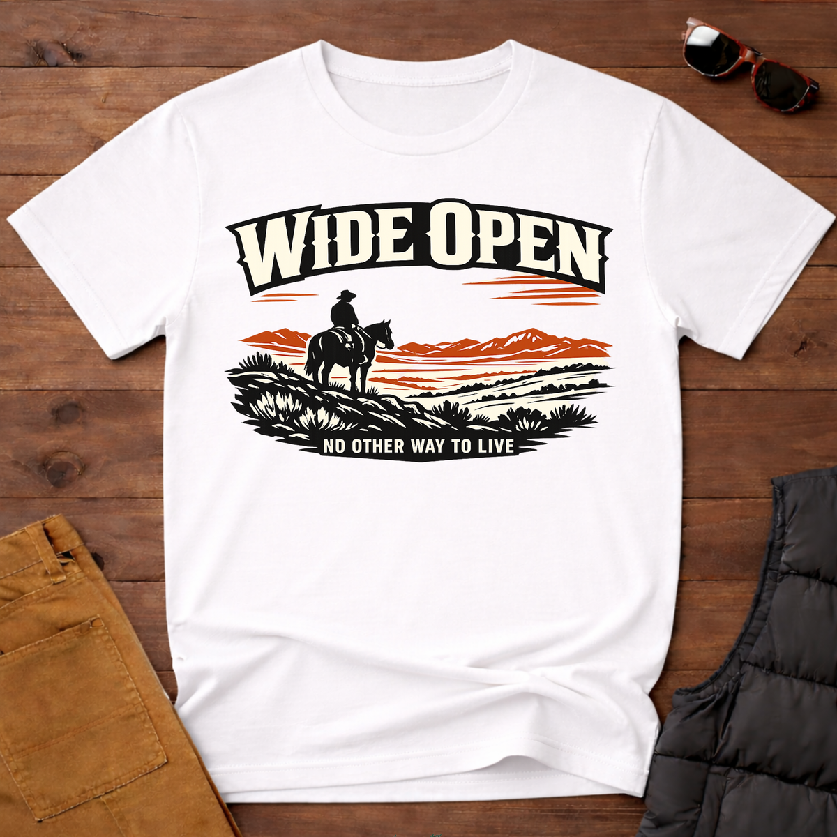 Wide Open T- Shirt