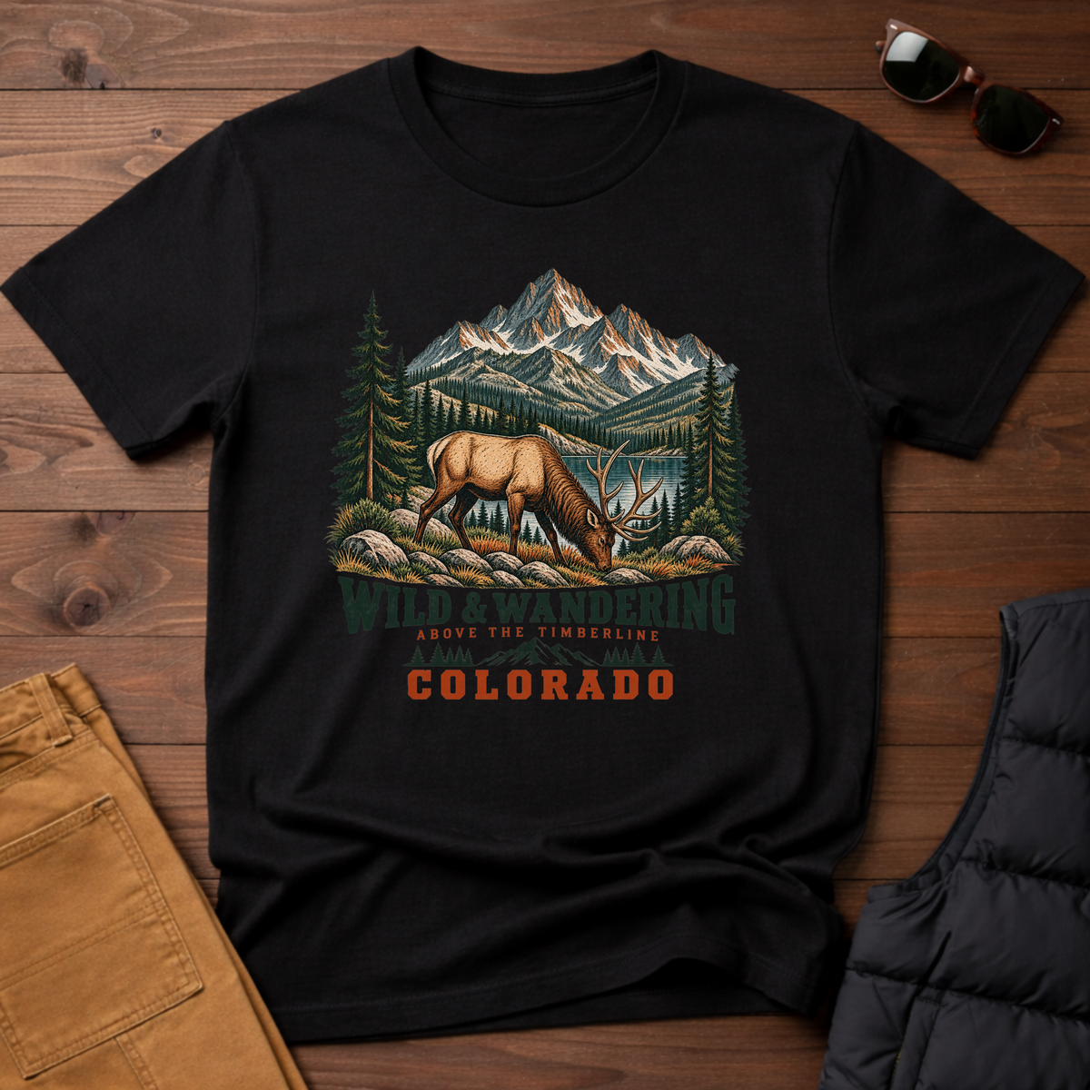 Wild & Wandering Colorado T-Shirt