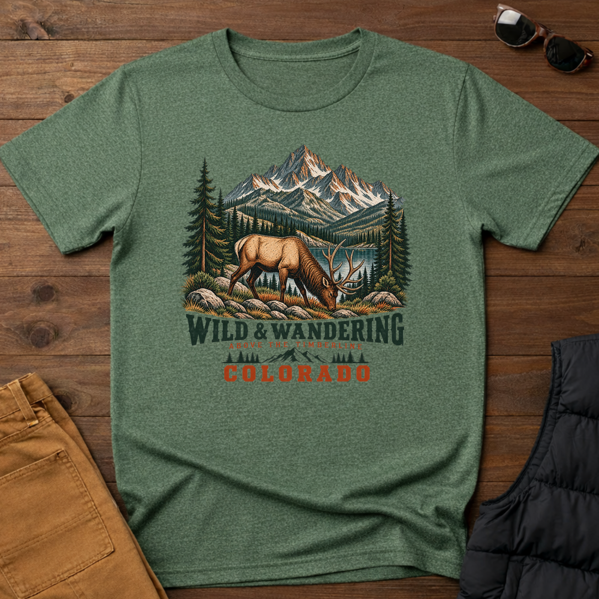 Wild & Wandering Colorado T-Shirt