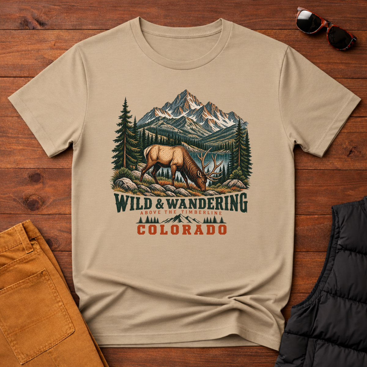 Wild & Wandering Colorado T-Shirt
