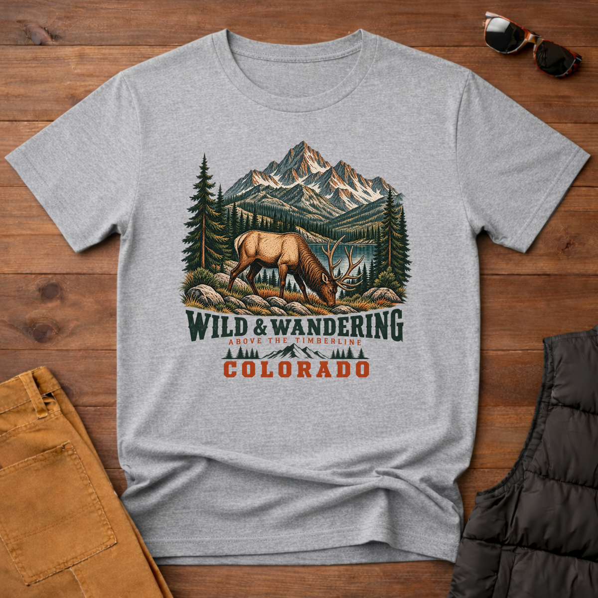 Wild & Wandering Colorado T-Shirt