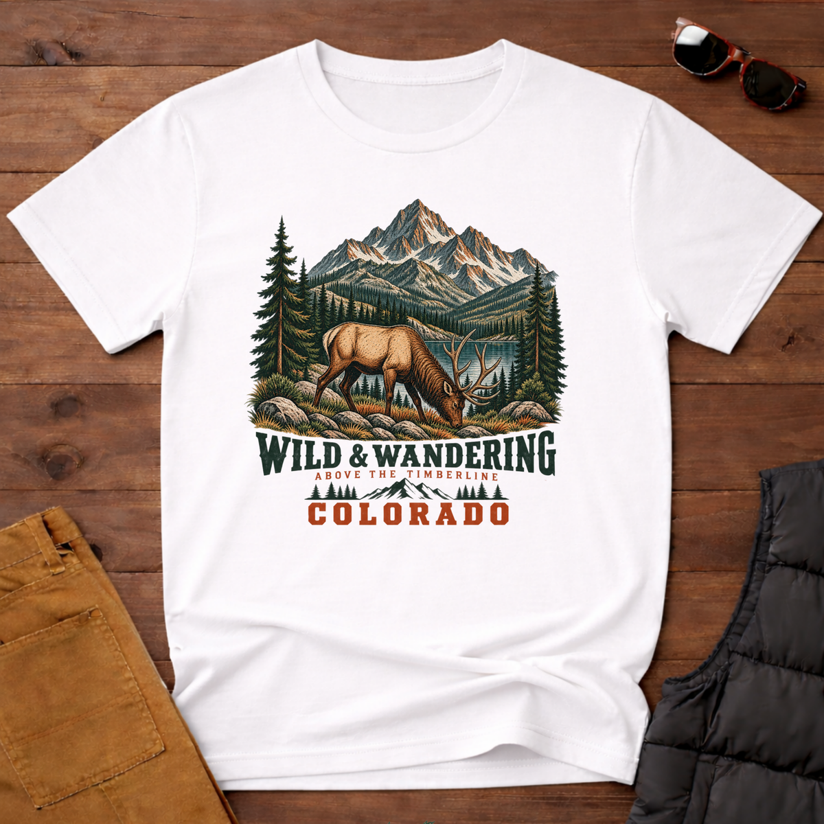 Wild & Wandering Colorado T-Shirt