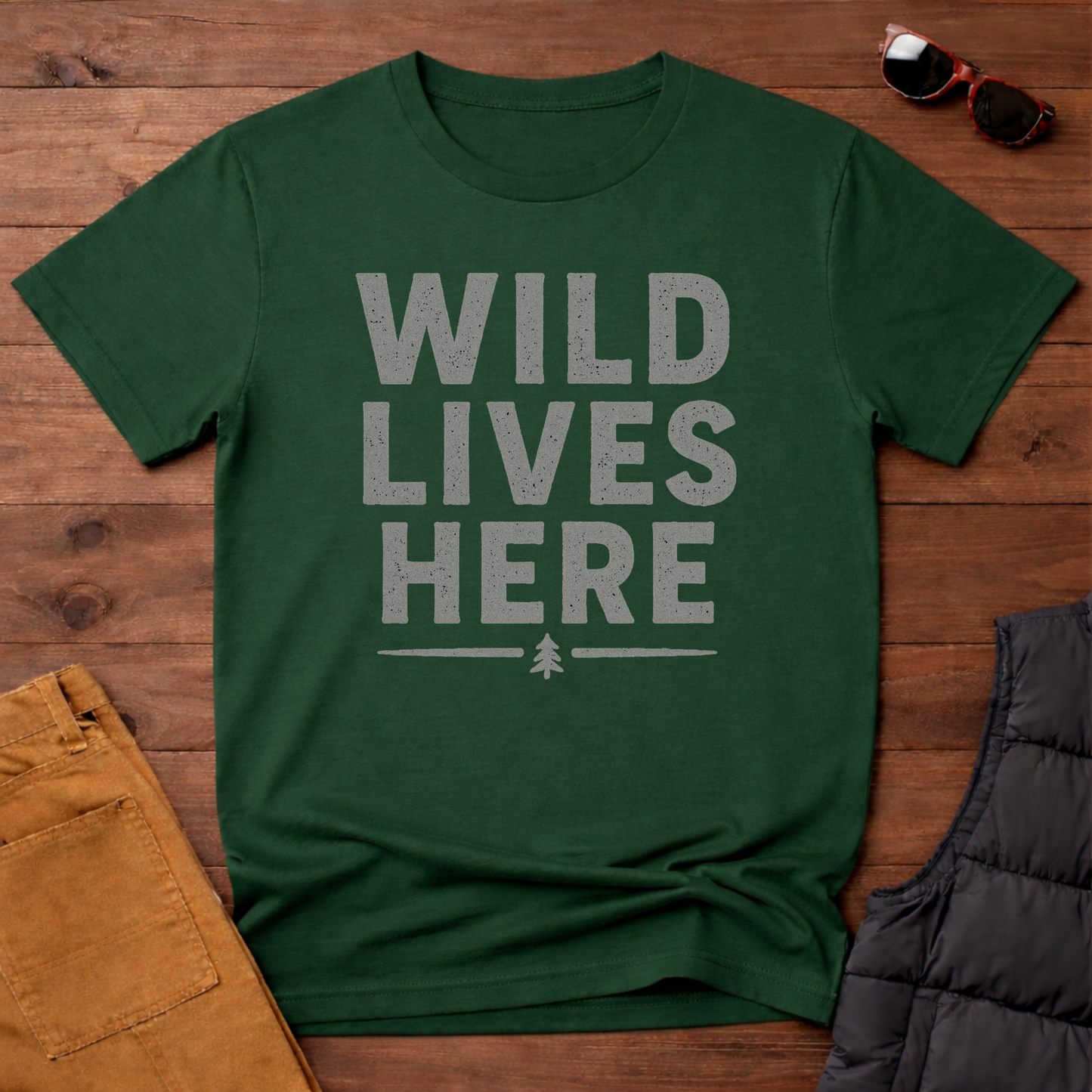 Wild Lives Here T-Shirt
