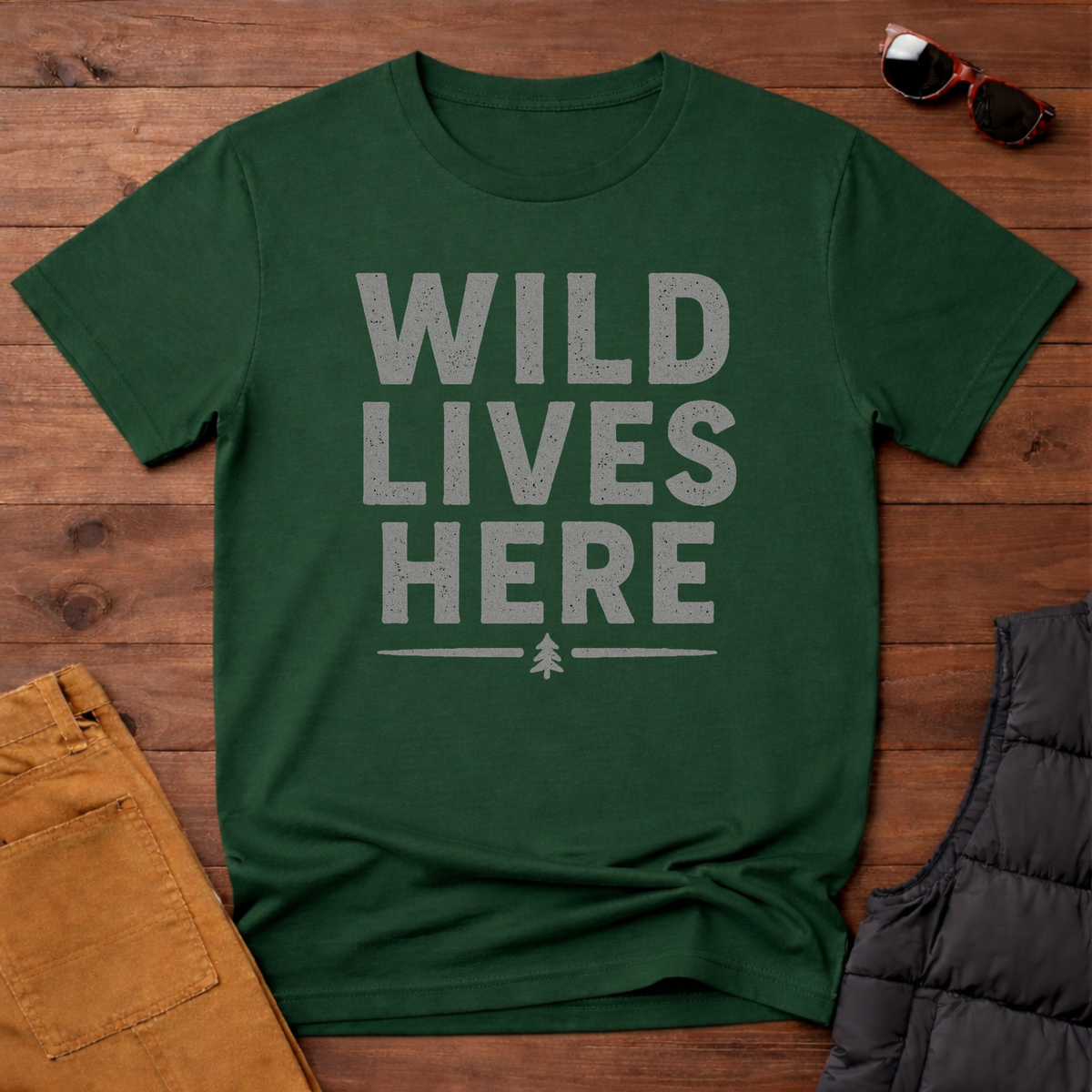 Wild Lives Here T-Shirt