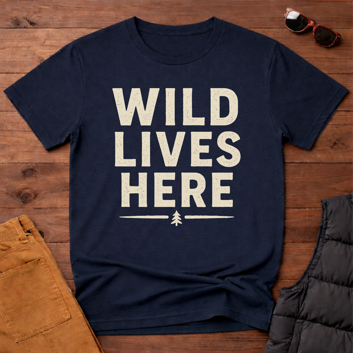 Wild Lives Here T-Shirt