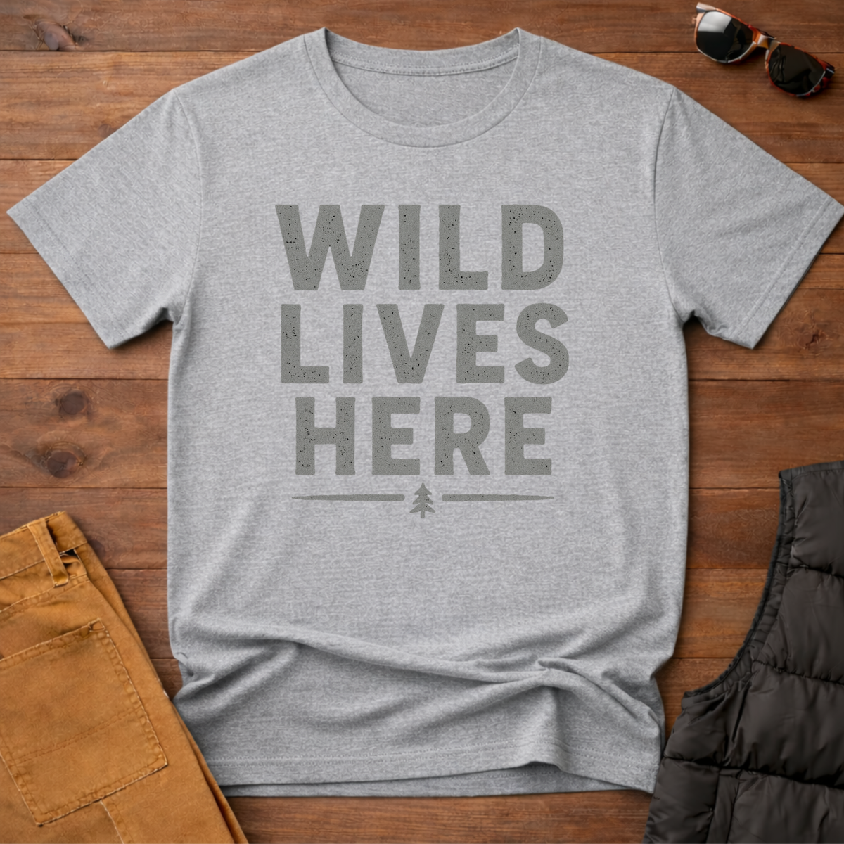 Wild Lives Here T-Shirt