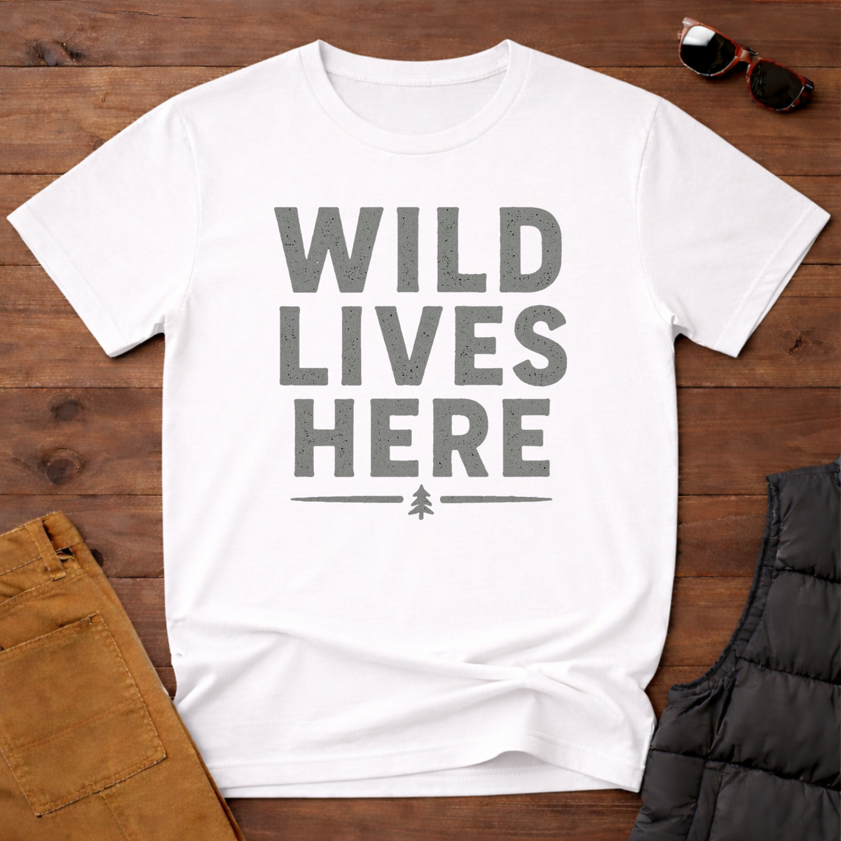 Wild Lives Here T-Shirt