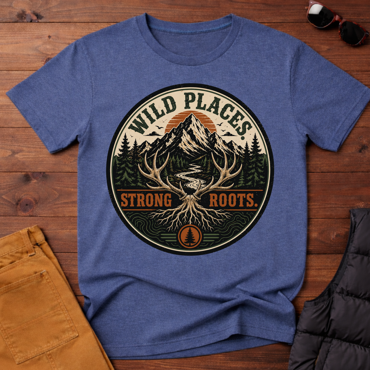 Wild Places Strong Roots T-Shirt
