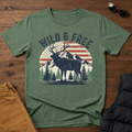 Wild And Free Elk T-Shirt