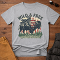 Wild And Free Buffalo T-Shirt