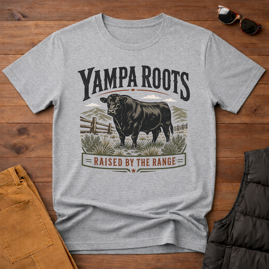 Yampa Roots Raised By The Range T-Shirt