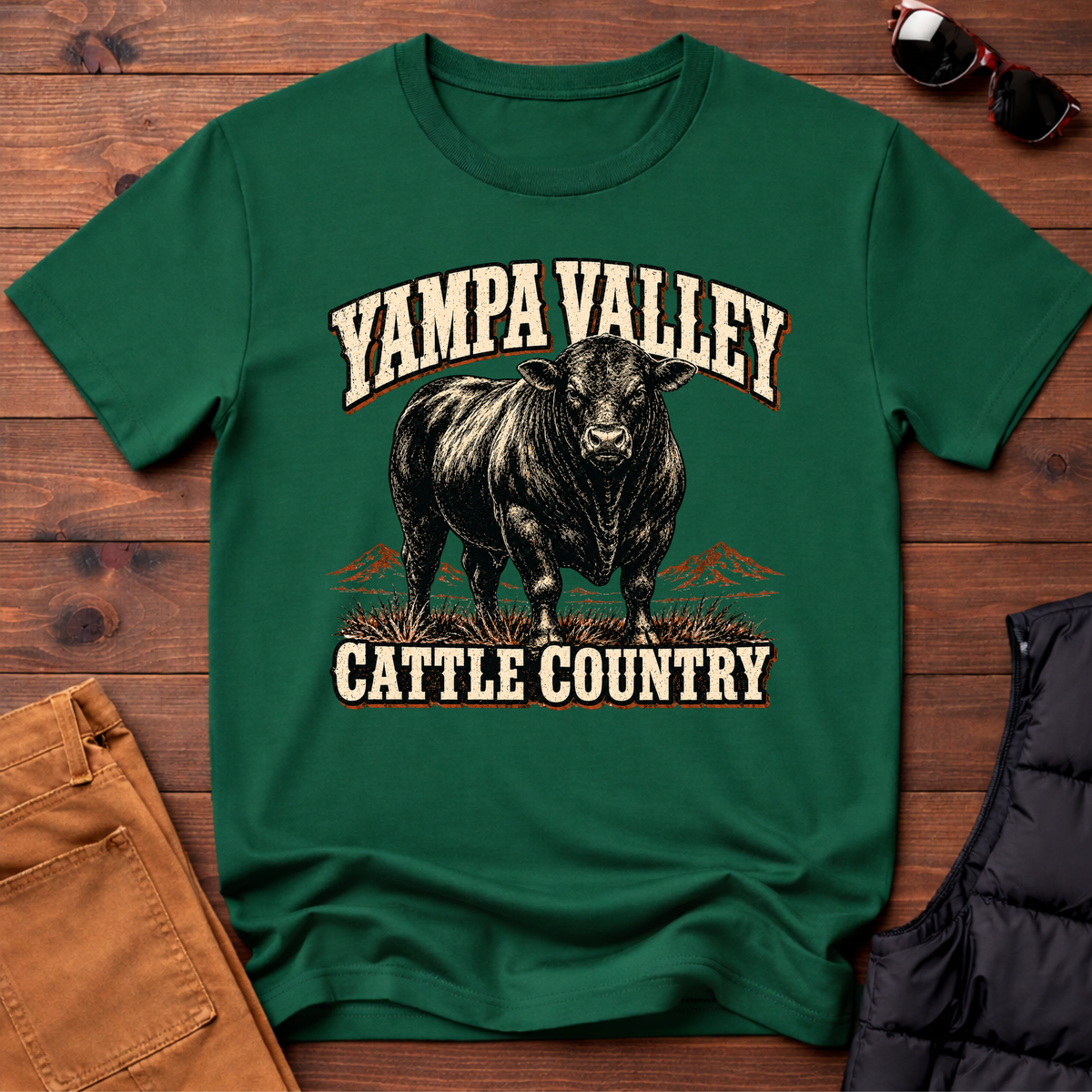 Yampa Valley Cattle Country T-Shirt