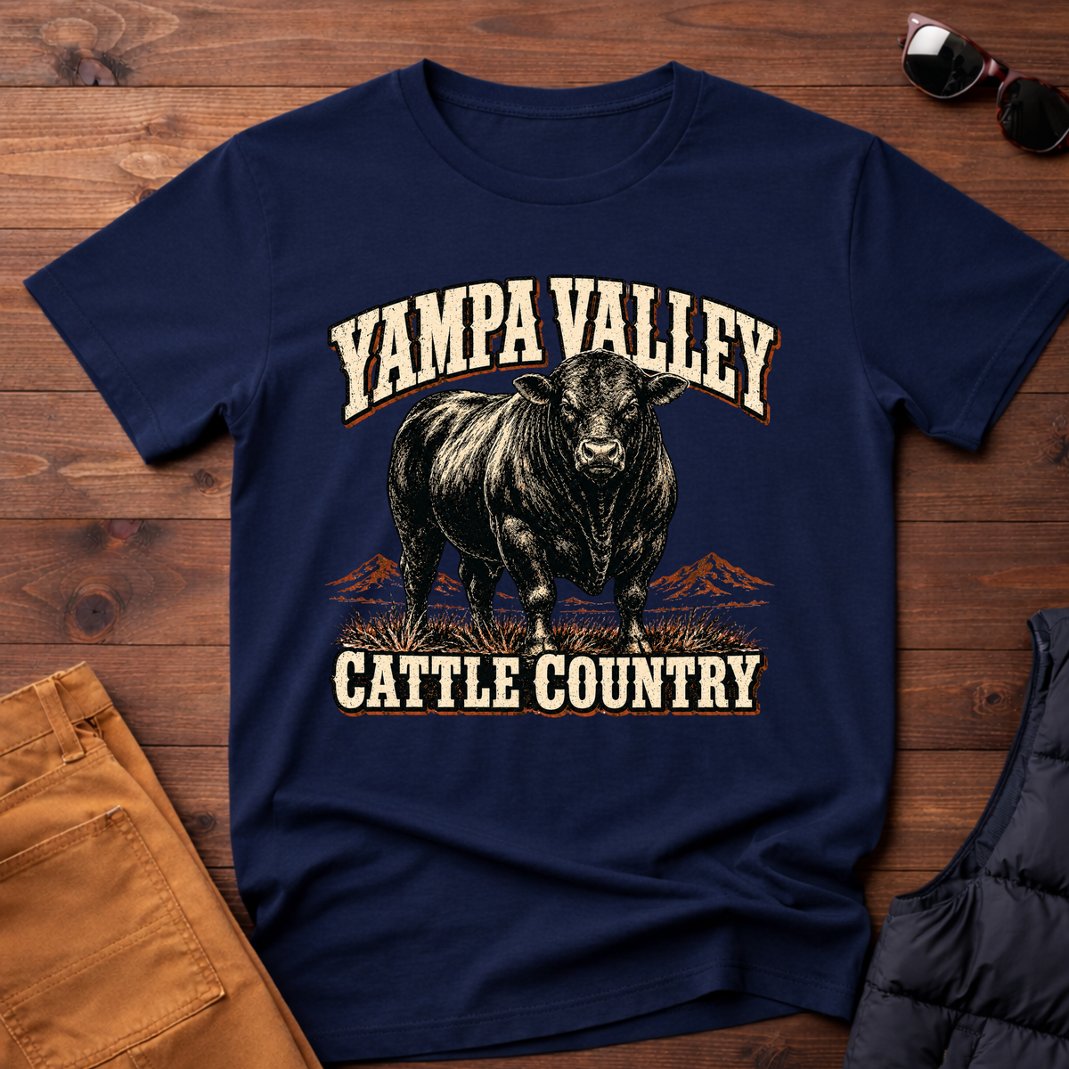 Yampa Valley Cattle Country T-Shirt