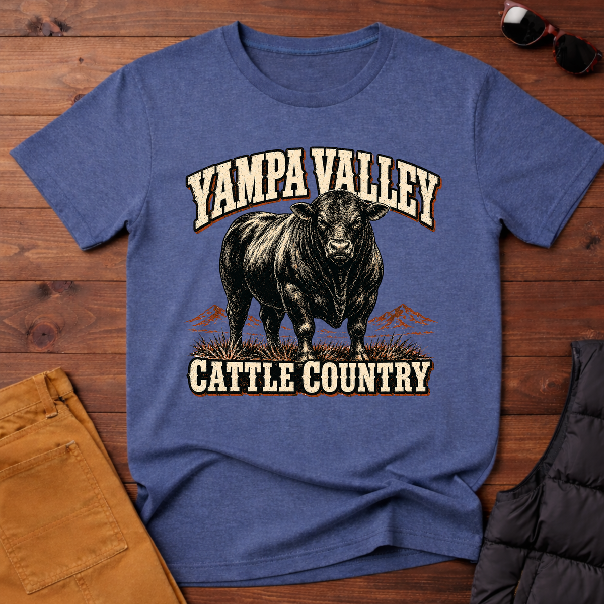 Yampa Valley Cattle Country T-Shirt