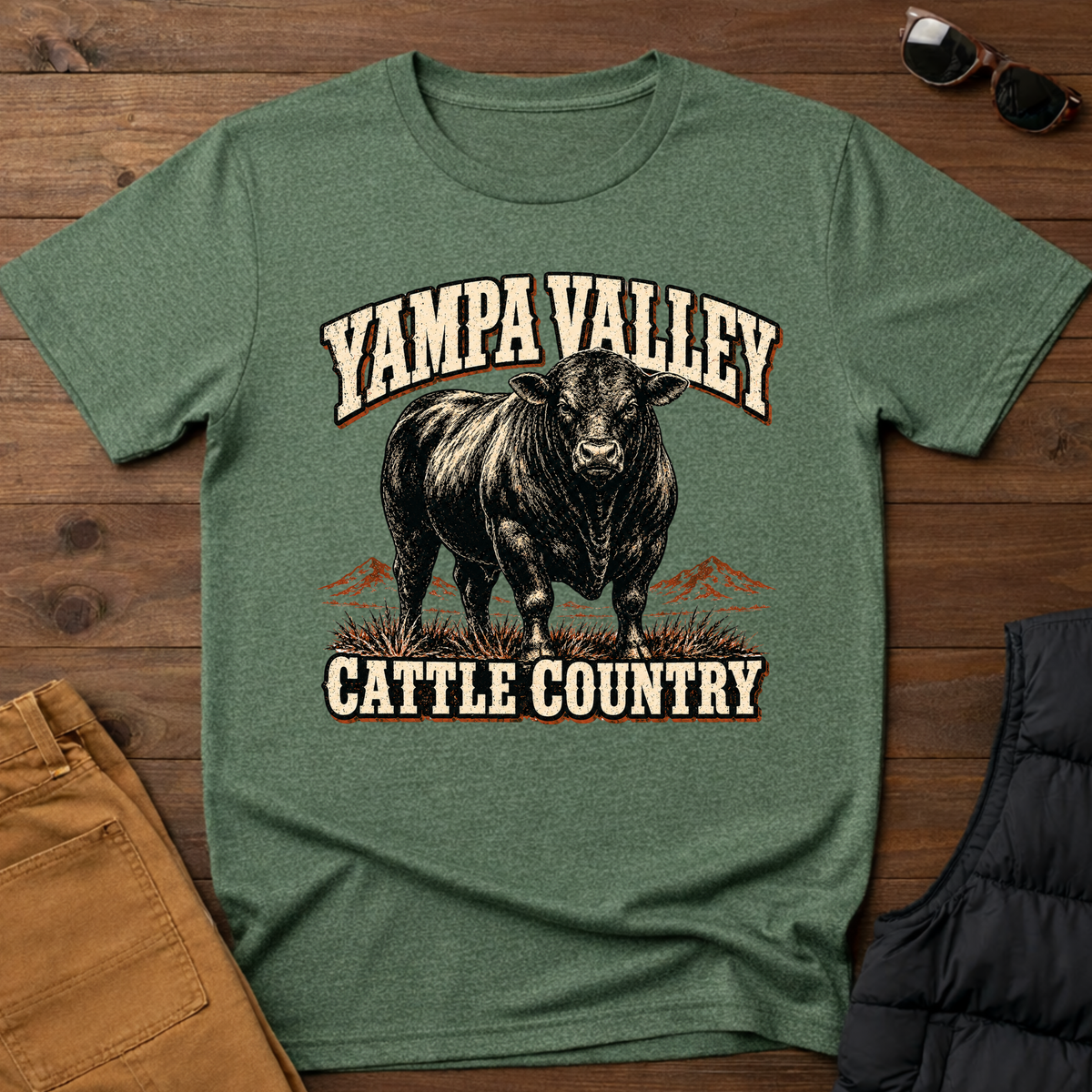 Yampa Valley Cattle Country T-Shirt