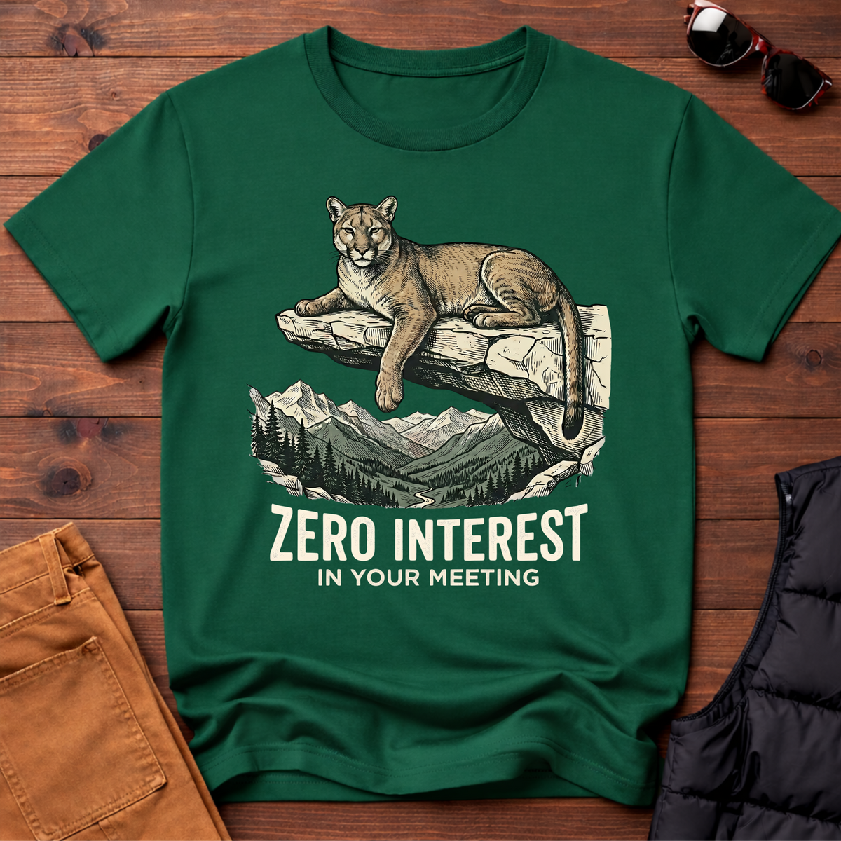 Zero Interest In Your Meeting T-Shirt