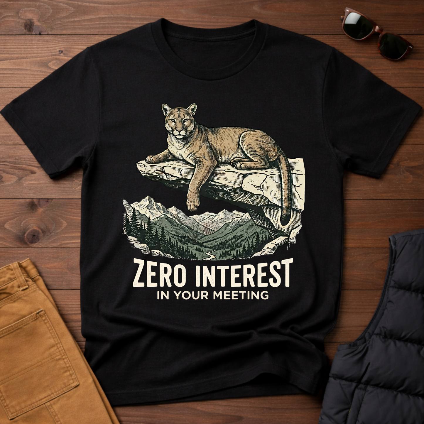 Zero Interest In Your Meeting T-Shirt
