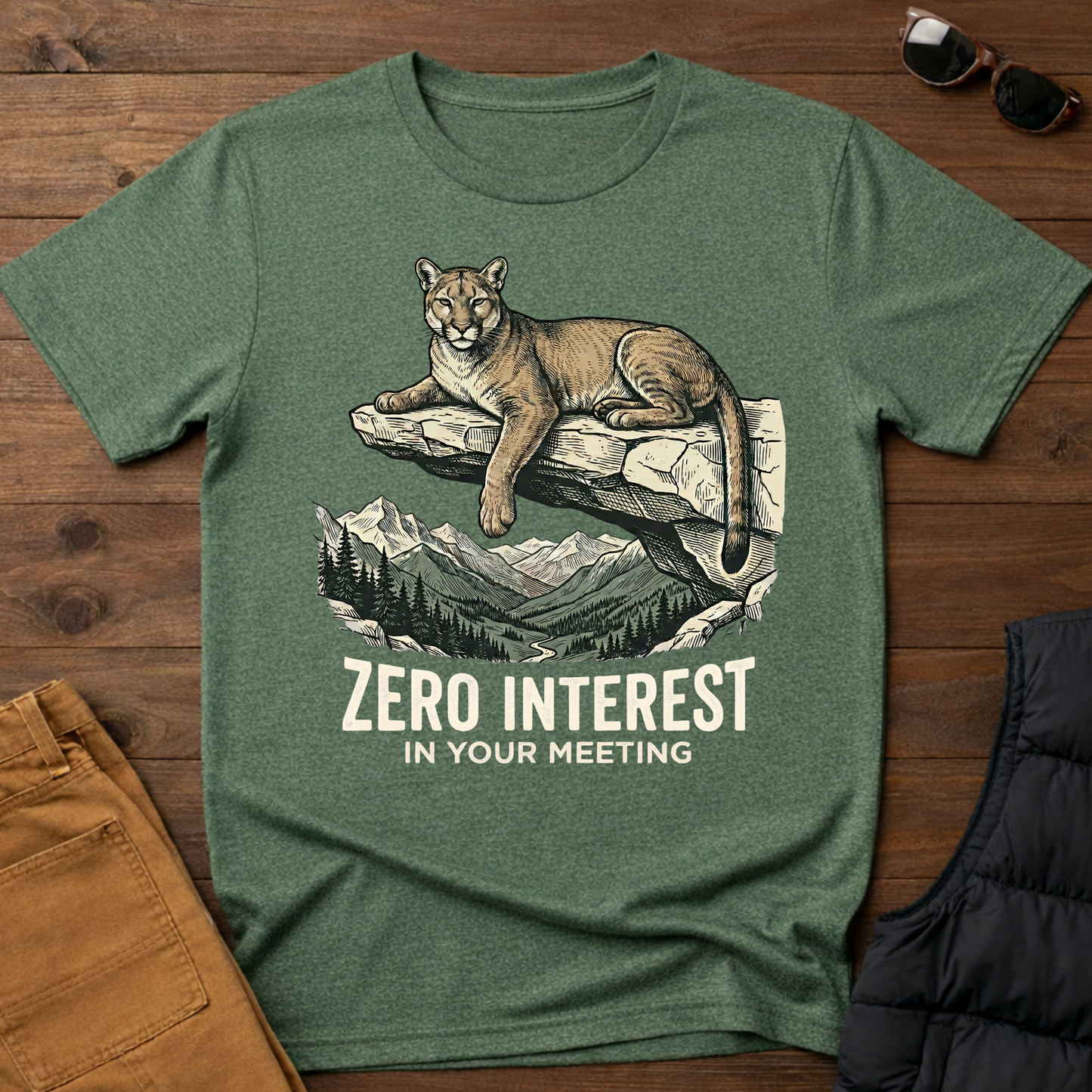 Zero Interest In Your Meeting T-Shirt