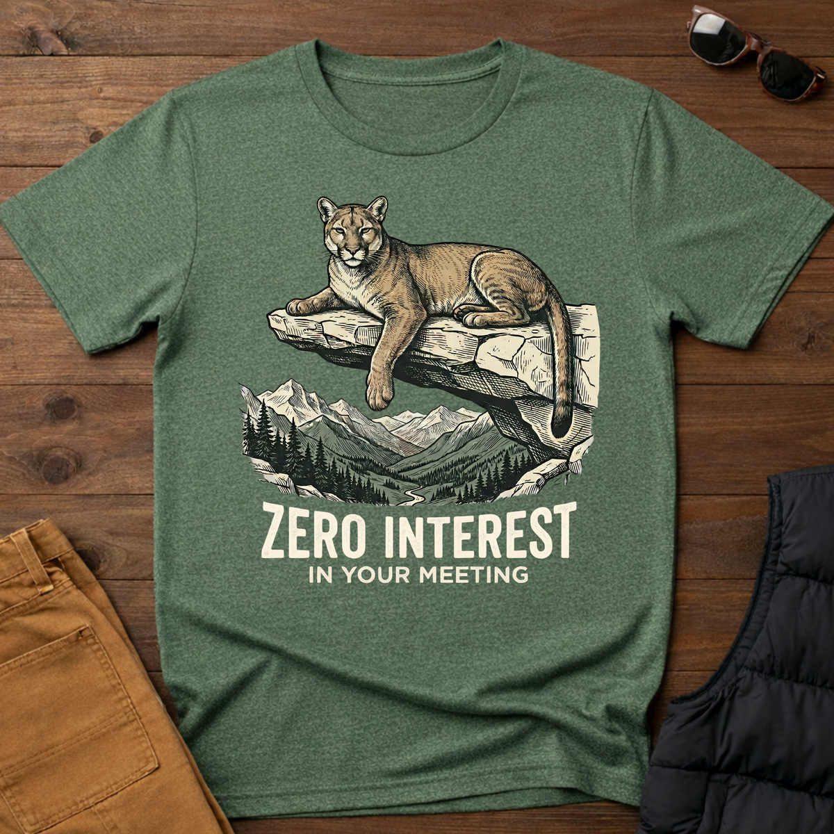 Zero Interest In Your Meeting T-Shirt