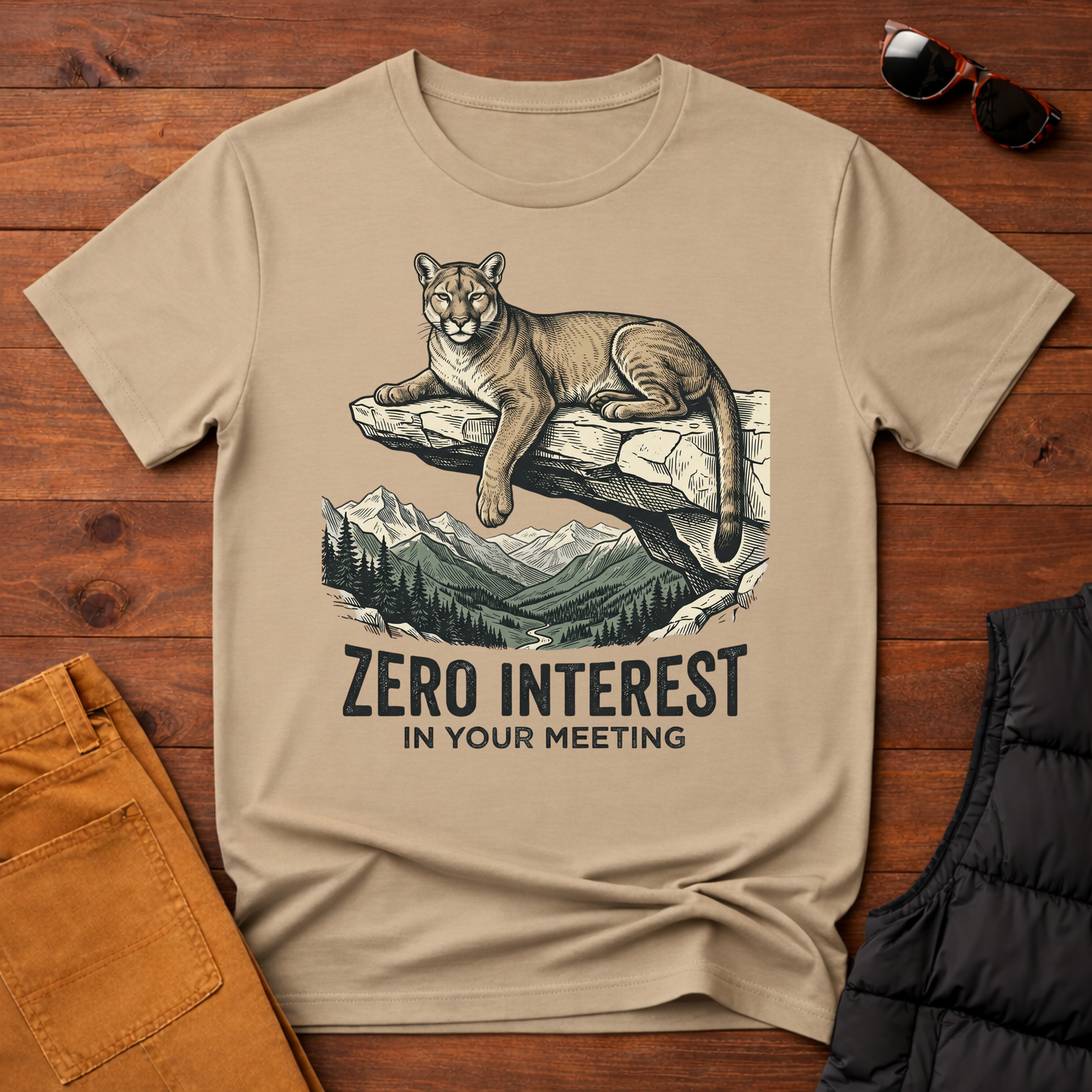Zero Interest In Your Meeting T-Shirt