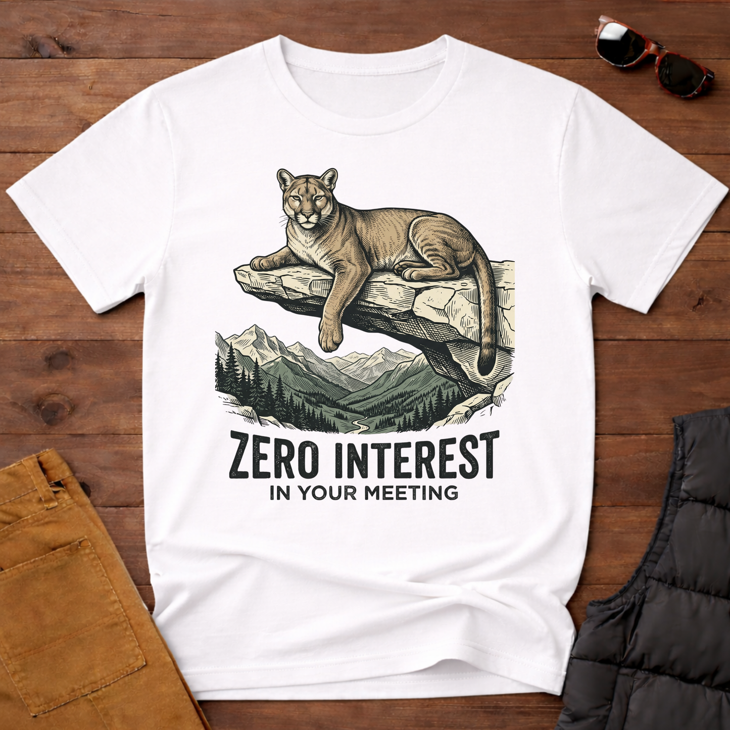 Zero Interest In Your Meeting T-Shirt