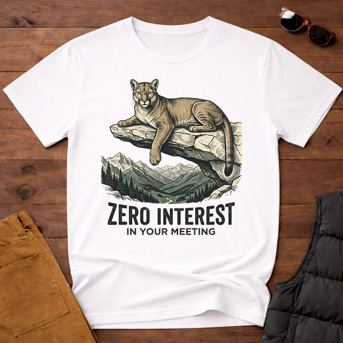 Zero Interest In Your Meeting T-Shirt