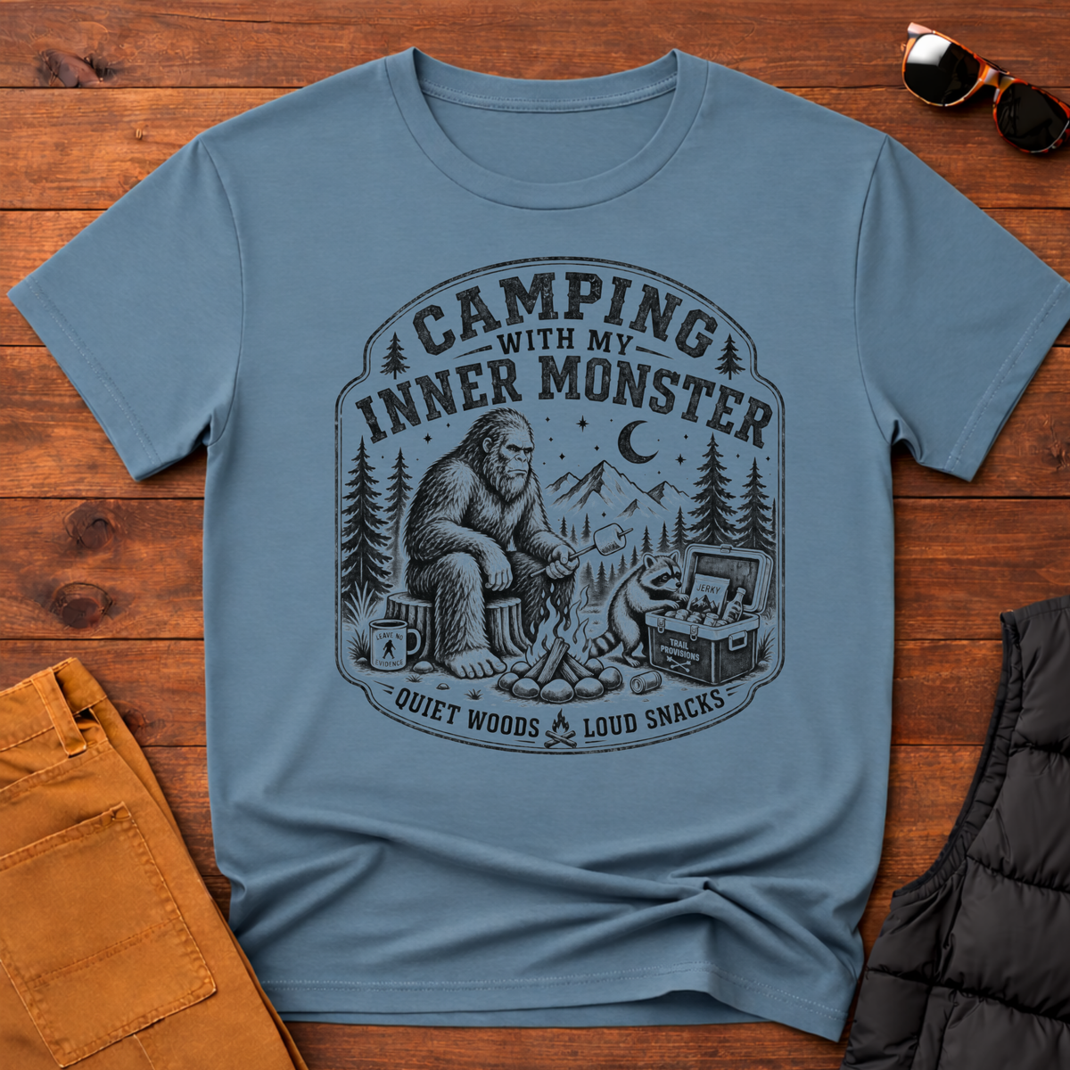 Camping With My Inner Monster T-Shirt