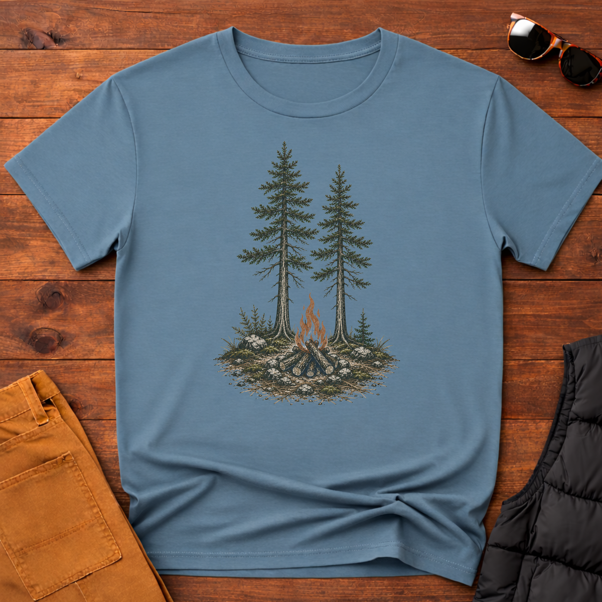 Campfire In The Pines T-Shirt