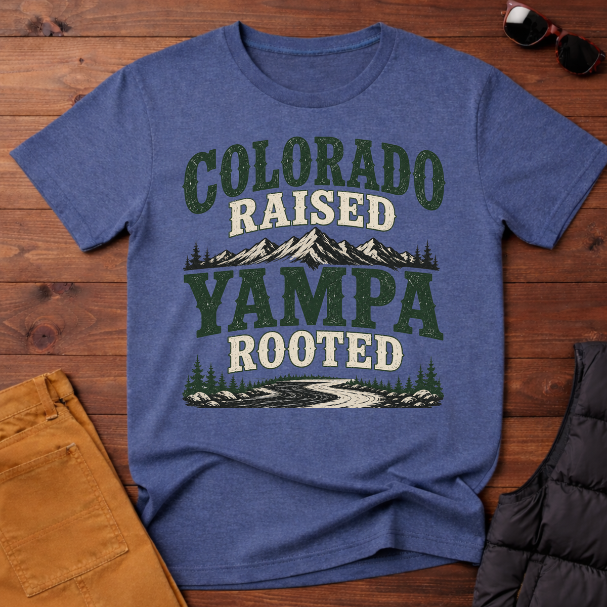Colorado Raised Yampa Rooted T-Shirt