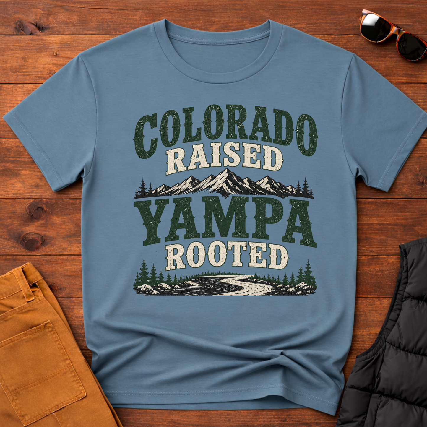 Colorado Raised Yampa Rooted T-Shirt