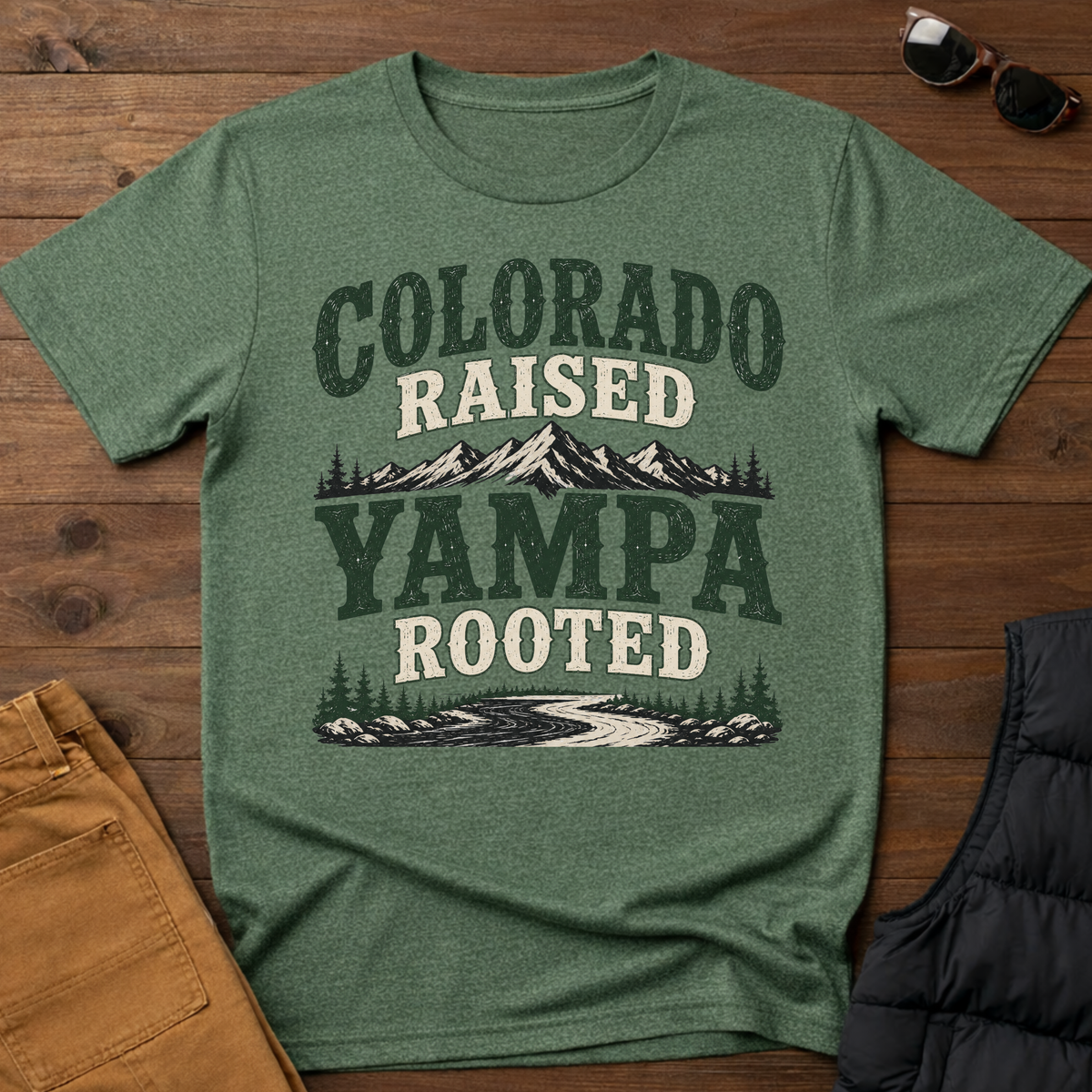 Colorado Raised Yampa Rooted T-Shirt