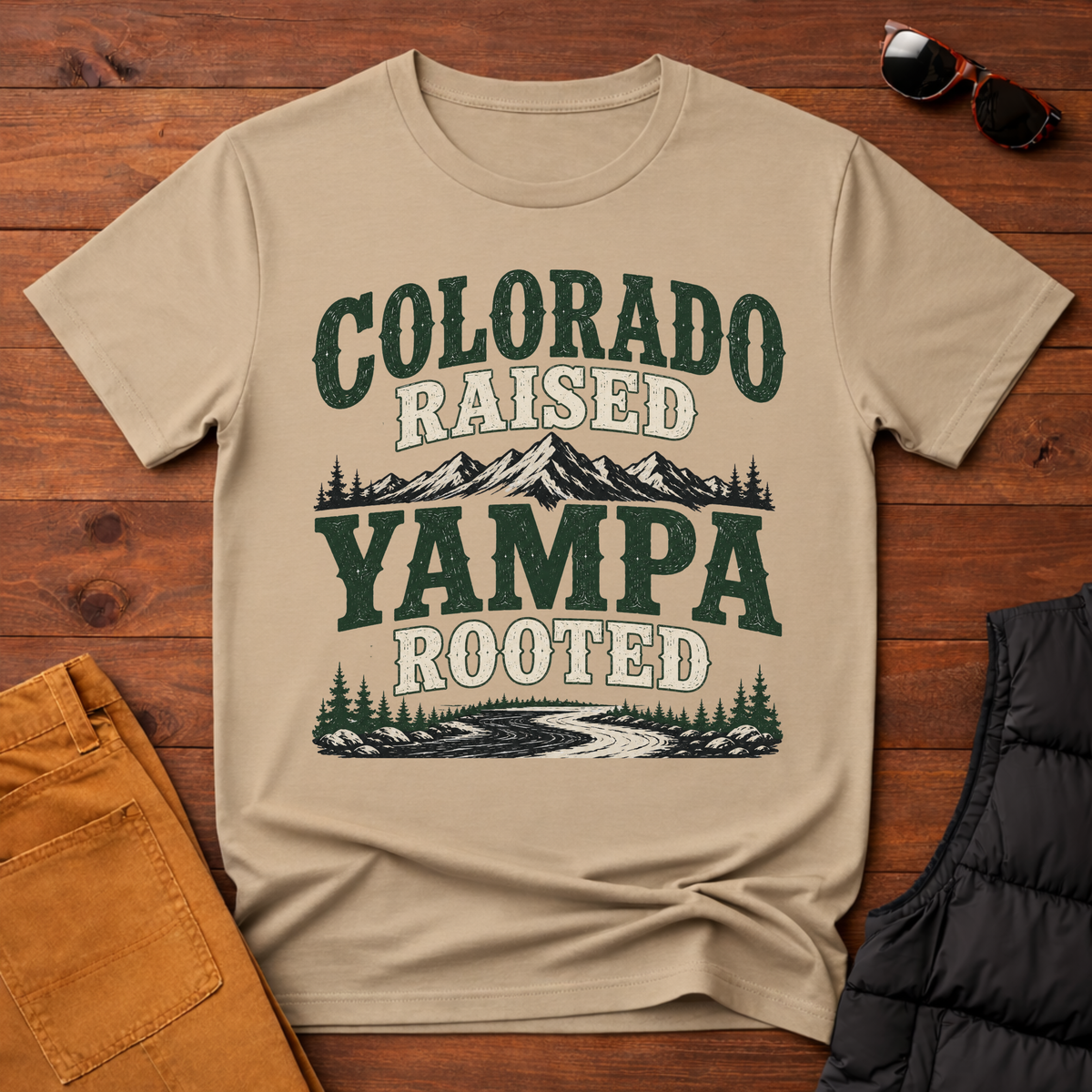 Colorado Raised Yampa Rooted T-Shirt