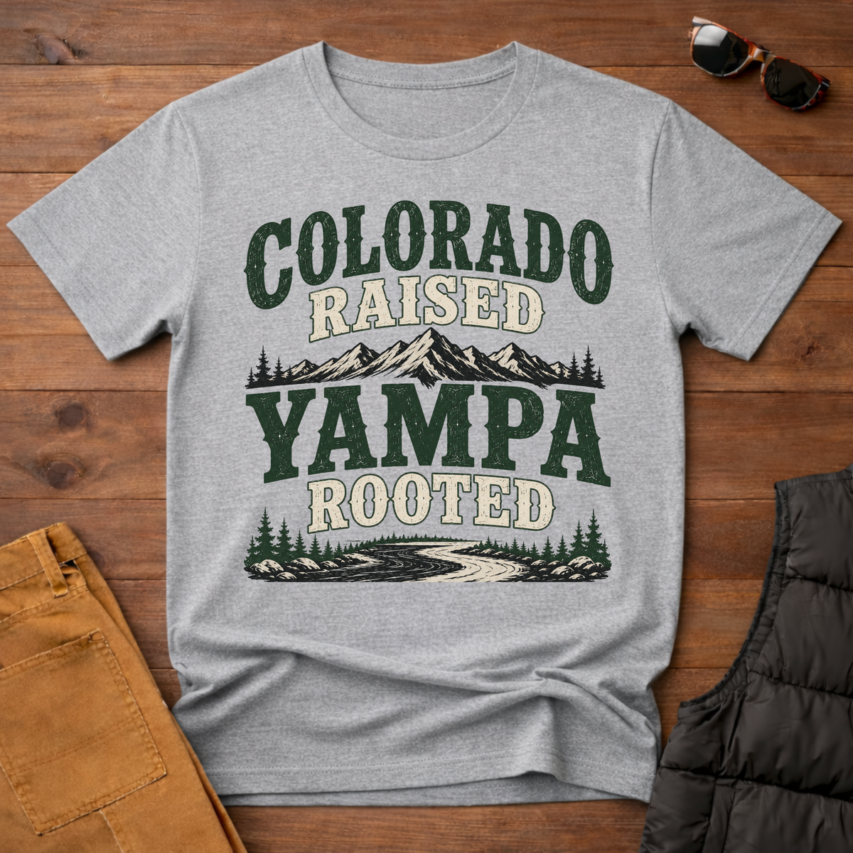 Colorado Raised Yampa Rooted T-Shirt