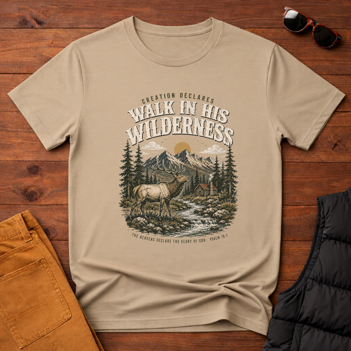 Walk in His Wilderness T-Shirt