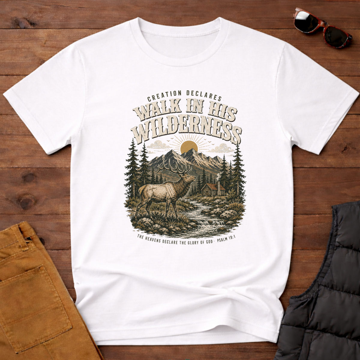 Walk in His Wilderness T-Shirt
