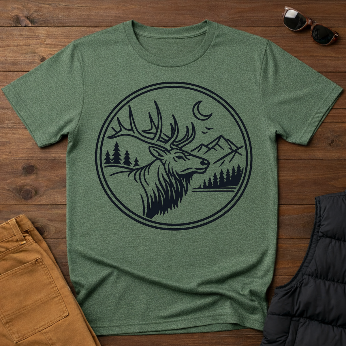 Elk Badge T-Shirt