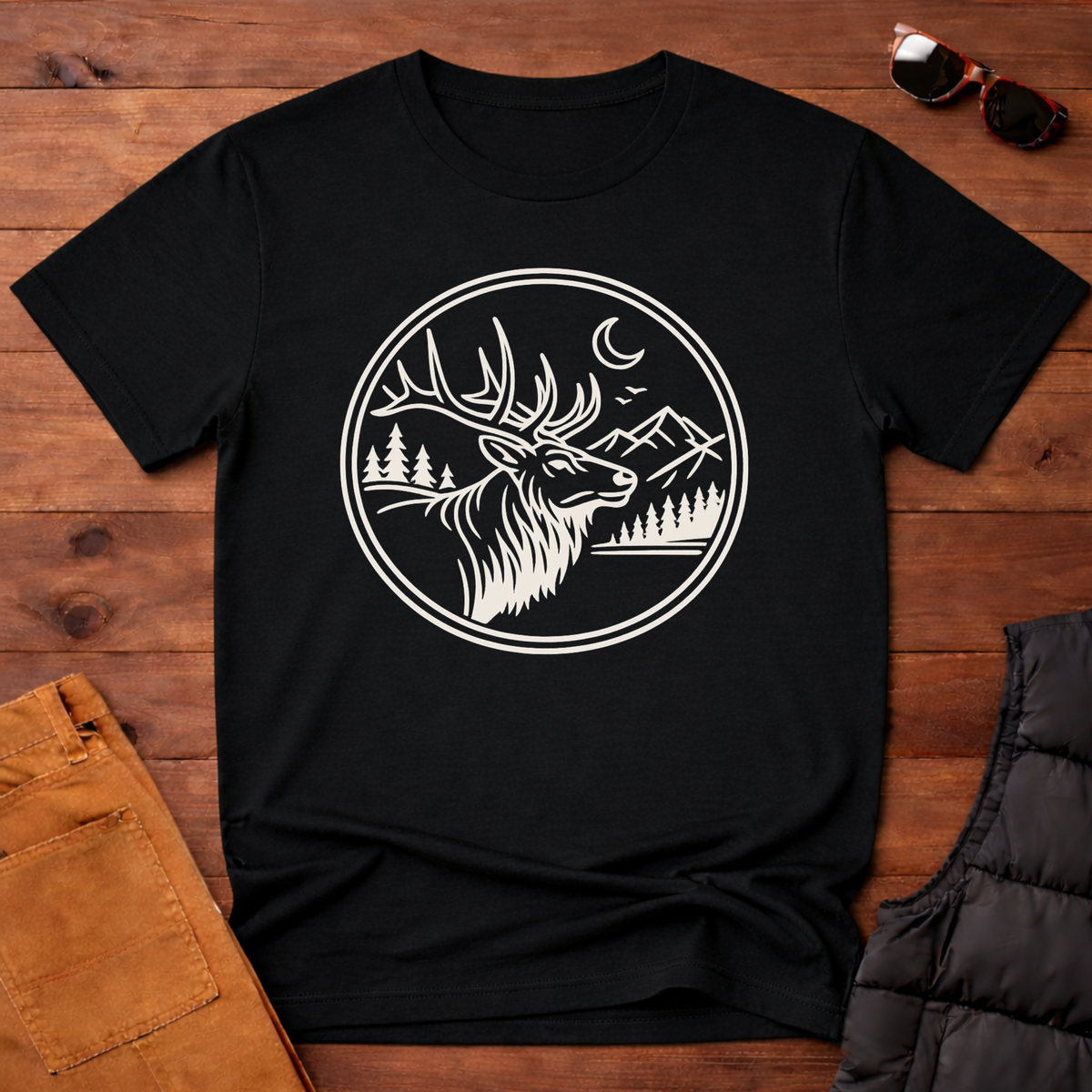 Elk Badge T-Shirt